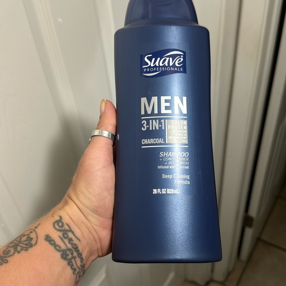 Suave Men 3 - 1 Deep Cleaning Formula